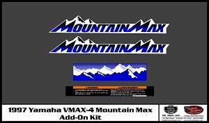 1997 VMAX-4 Mountain Max Add-On Decal Kit 