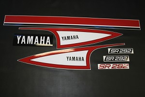 73 YAMAHA SR 292 Decal Kit 