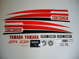 74 YAMAHA GPX 433F Decal Kit 
