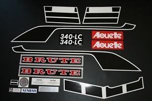 76 Alouette Brute 340 Decal Kit 