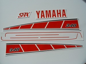 76 YAMAHA SRX 340 Sno Pro - CDN Decal Kit 