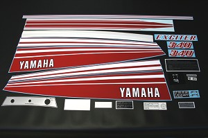 78 YAMAHA Exciter 340 Decal Kit 
