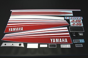 78 YAMAHA Exciter 440 Decal Kit 