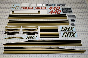 80 YAMAHA SRX 440 Decal Kit 