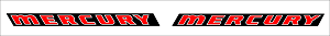 Mercury Trailer Decal Kit 