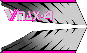 1992 Yamaha VMAX-4 Snowmobile Reproduction Decals- Side Decals 
